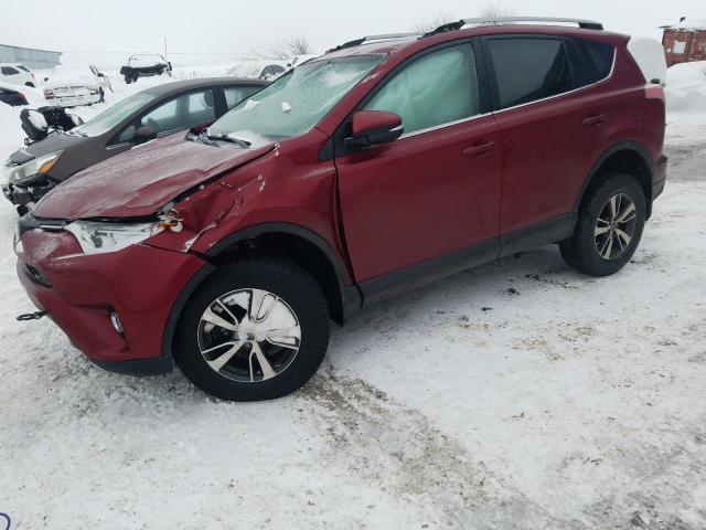 2T3RFREV1JW836959 - 2018 TOYOTA RAV4 ADVENTURE RED photo 1