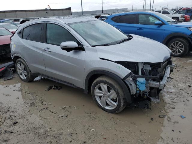 3CZRU6H77LM701596 - 2020 HONDA HR-V EXL SILVER photo 4