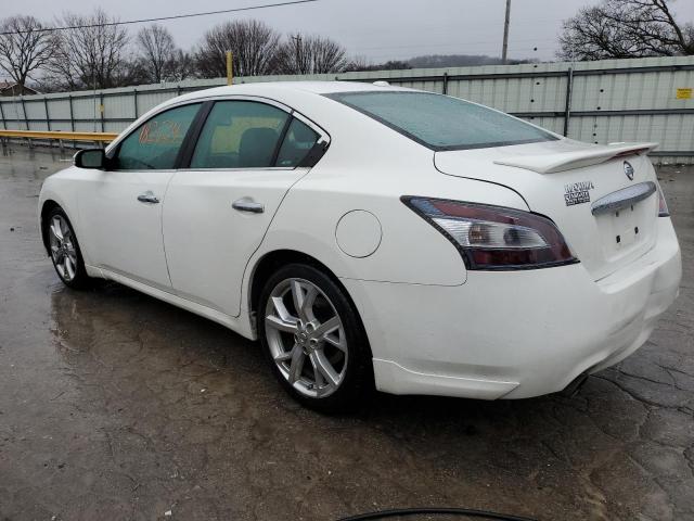 1N4AA5AP9CC856318 - 2012 NISSAN MAXIMA S WHITE photo 2