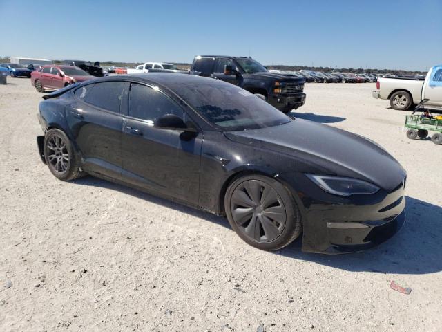 5YJSA1E55PF513398 - 2023 TESLA MODEL S შავი ფოტო 4