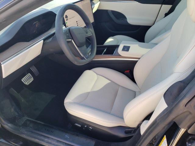 5YJSA1E55PF513398 - 2023 TESLA MODEL S შავი ფოტო 7