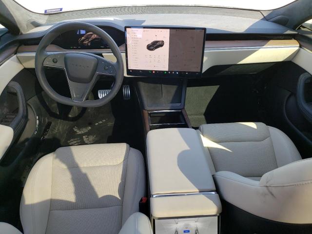 5YJSA1E55PF513398 - 2023 TESLA MODEL S შავი ფოტო 8