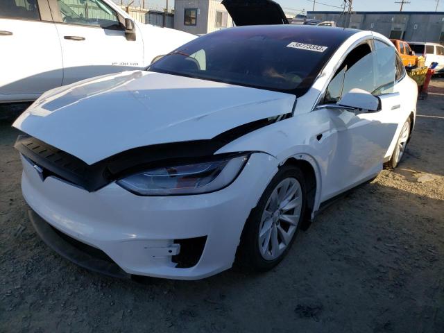 5YJXCBE22GF018023 - 2016 TESLA MODEL X WHITE photo 1