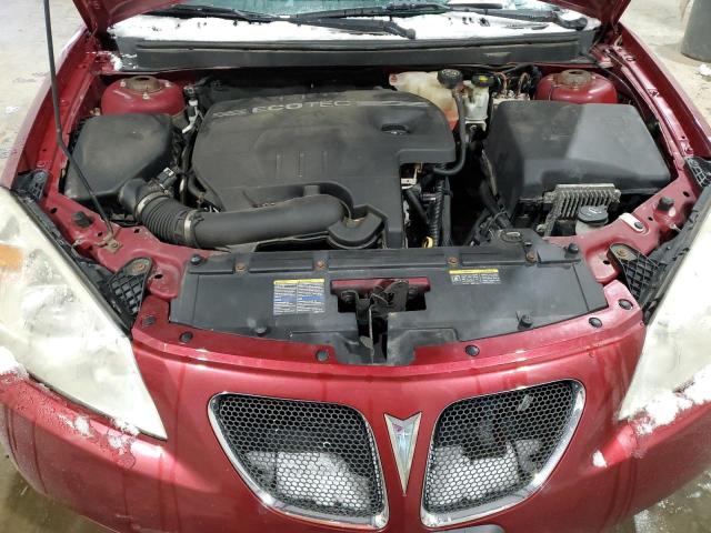 1G2ZG57B694194387 - 2009 PONTIAC G6 MAROON photo 11