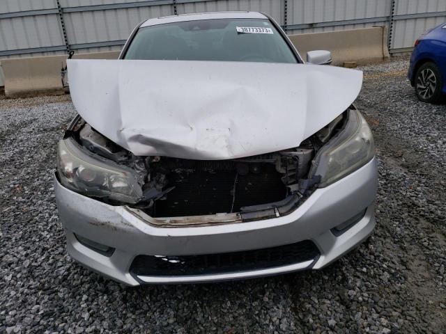 1HGCR2F88EA170881 - 2014 HONDA ACCORD EXL SILVER photo 5