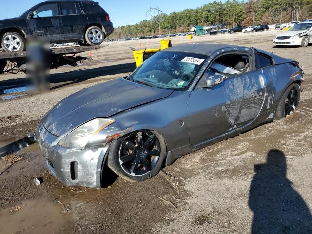 JN1AZ34D23T104228 - 2003 NISSAN 350Z COUPE GRAY photo 1