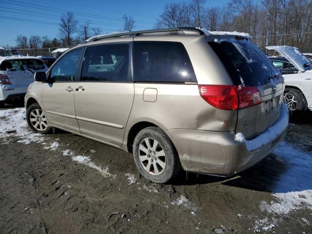 5TDZA22C76S473228 - 2006 TOYOTA SIENNA XLE GOLD photo 2