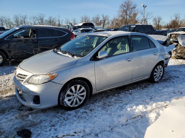 2T1BU4EE9DC995253 - 2013 TOYOTA COROLLA BASE SILVER photo 1