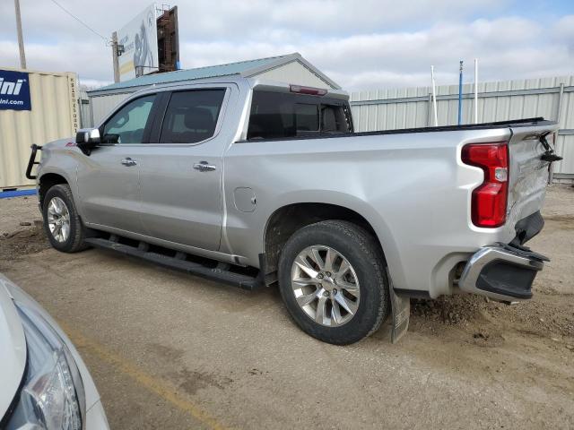 3GCUYGED1KG111623 - 2019 CHEVROLET SILVERADO K1500 LTZ SILVER photo 2