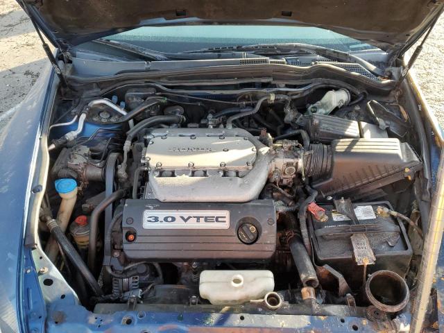 1HGCM66586A001070 - 2006 HONDA ACCORD EX BLUE photo 11