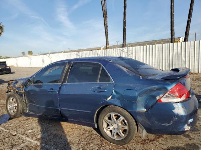 1HGCM66586A001070 - 2006 HONDA ACCORD EX BLUE photo 2