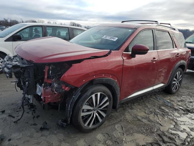 5N1DR3DJ2PC222376 - 2023 NISSAN PATHFINDER PLATINUM RED photo 1