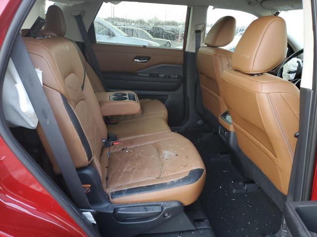 5N1DR3DJ2PC222376 - 2023 NISSAN PATHFINDER PLATINUM RED photo 10