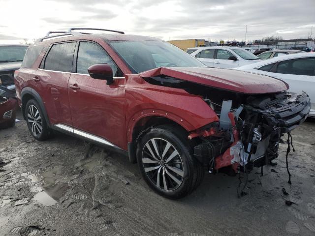 5N1DR3DJ2PC222376 - 2023 NISSAN PATHFINDER PLATINUM RED photo 4