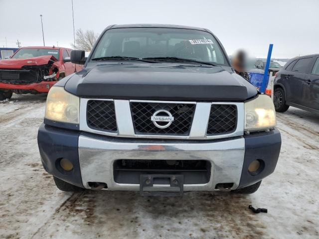 1N6BA06B77N210314 - 2007 NISSAN TITAN XE BLUE photo 5