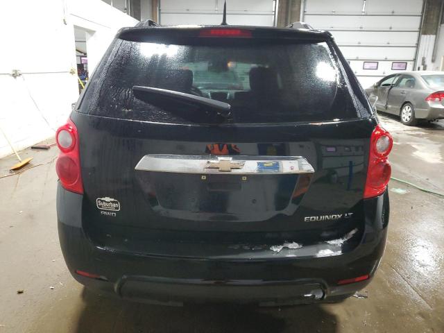 2GNFLEEK0D6146105 - 2013 CHEVROLET EQUINOX LT BLACK photo 6