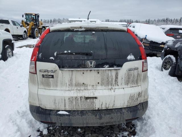 5J6RM4H54EL003633 - 2014 HONDA CR-V EX WHITE photo 6