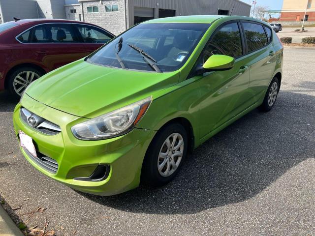 KMHCT5AE4DU103900 - 2013 HYUNDAI ACCENT GLS GREEN photo 2