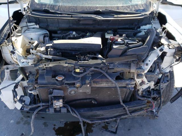 5N1AT2MV2EC795177 - 2014 NISSAN ROGUE S WHITE photo 11