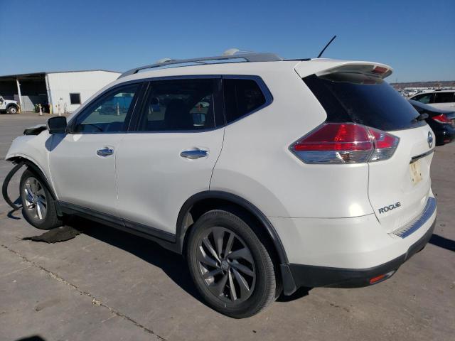 5N1AT2MV2EC795177 - 2014 NISSAN ROGUE S WHITE photo 2