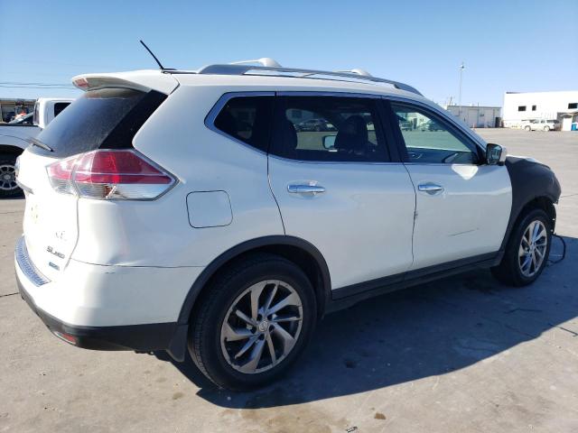 5N1AT2MV2EC795177 - 2014 NISSAN ROGUE S WHITE photo 3