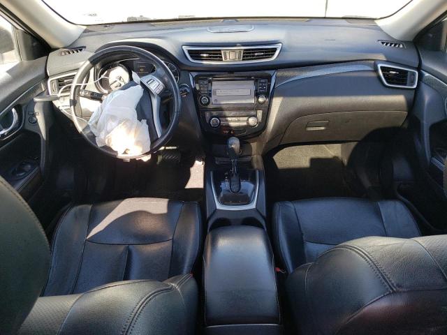 5N1AT2MV2EC795177 - 2014 NISSAN ROGUE S WHITE photo 8