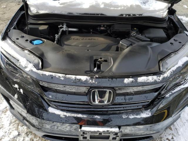 5FNYF6H22MB019912 - 2021 HONDA PILOT SE BLACK photo 12