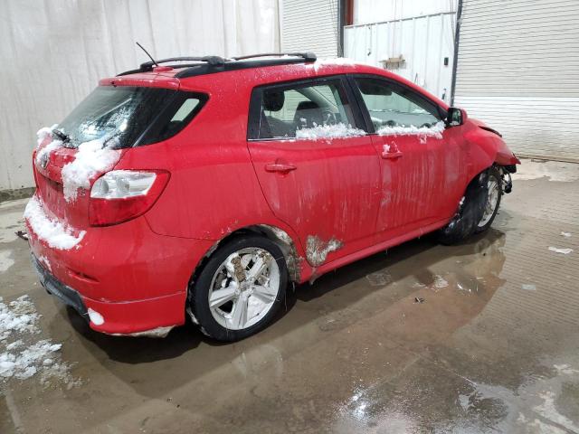 2T1KE40E59C022012 - 2009 TOYOTA COROLLA MA S RED photo 3