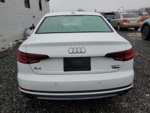 WAUENAF44JA180941 - 2018 AUDI A4 PREMIUM PLUS WHITE photo 6