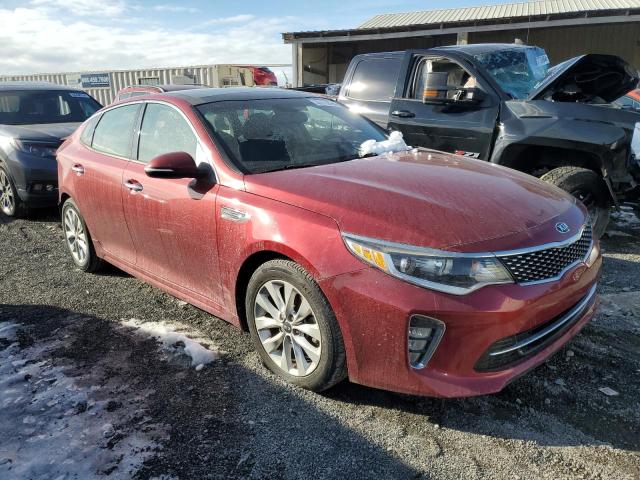 5XXGT4L32JG236684 - 2018 KIA OPTIMA LX RED photo 4