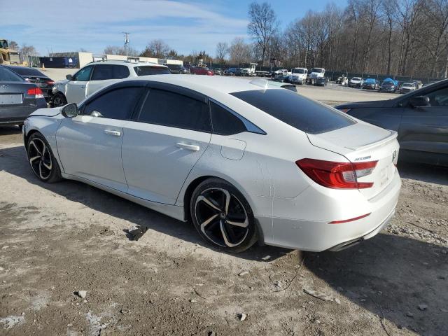 1HGCV1F37LA095243 - 2020 HONDA ACCORD SPORT WHITE photo 2