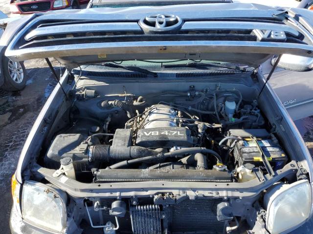 5TBRT34141S137095 - 2001 TOYOTA TUNDRA ACCESS CAB GRAY photo 11