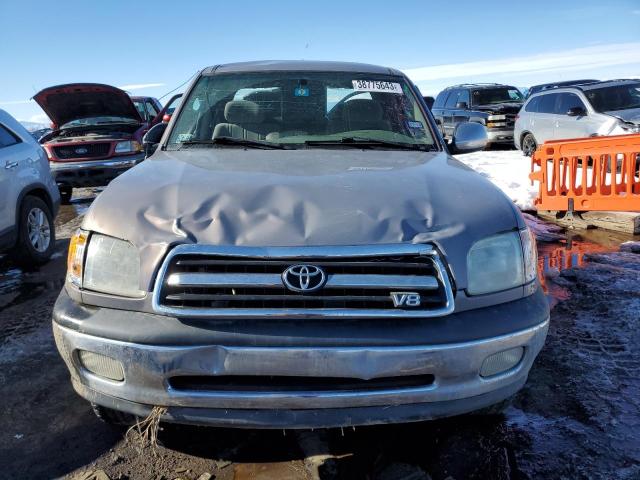 5TBRT34141S137095 - 2001 TOYOTA TUNDRA ACCESS CAB GRAY photo 5