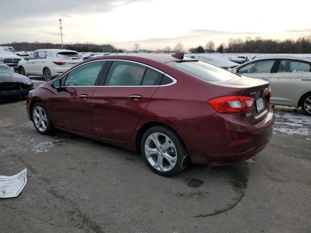 1G1BG5SM0G7256229 - 2016 CHEVROLET CRUZE PREMIER BURGUNDY photo 2