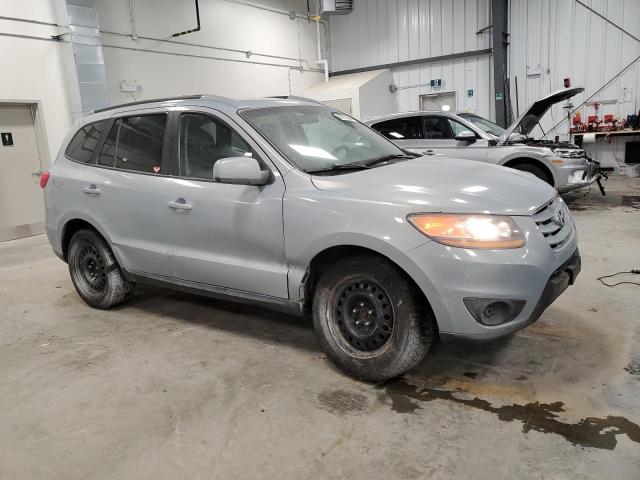 5NMSG3AB7AH413587 - 2010 HYUNDAI SANTA FE GLS SILVER photo 4