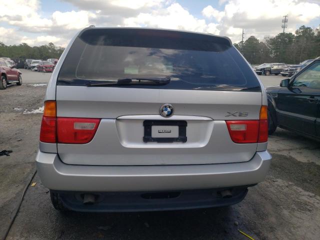 5UXFA53503LV99138 - 2003 BMW X5 3.0I SILVER photo 6