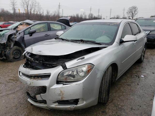1G1ZC5EU0CF307864 - 2012 CHEVROLET MALIBU 1LT SILVER photo 1