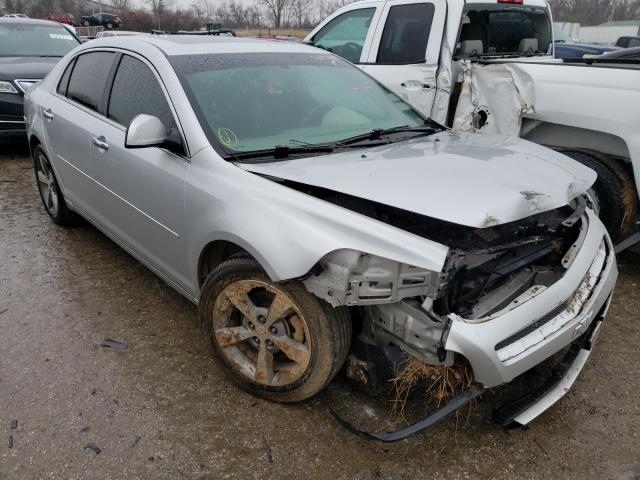 1G1ZC5EU0CF307864 - 2012 CHEVROLET MALIBU 1LT SILVER photo 4