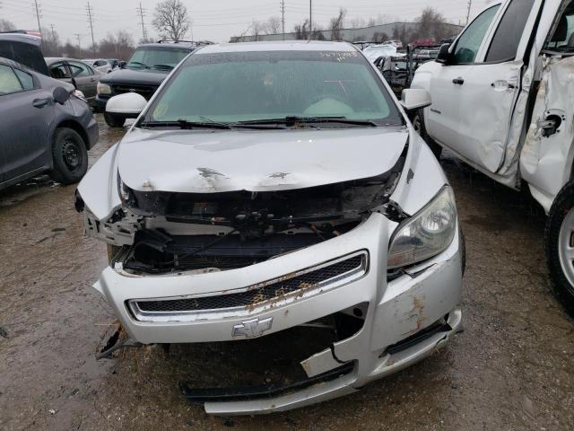 1G1ZC5EU0CF307864 - 2012 CHEVROLET MALIBU 1LT SILVER photo 5