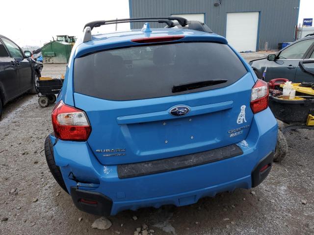 JF2GPANC8HH241368 - 2017 SUBARU CROSSTREK LIMITED BLUE photo 6