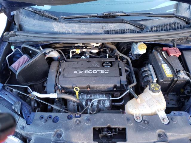 1G1JB5SH2E4147315 - 2014 CHEVROLET SONIC LS ლურჯი ფოტო 11