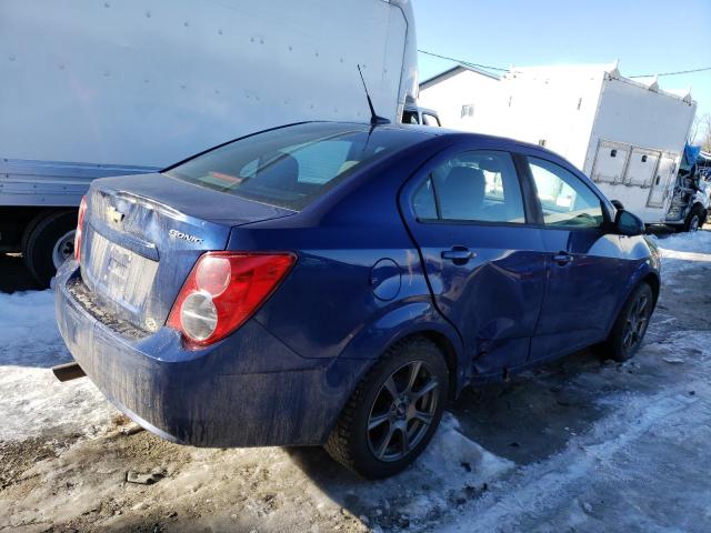 1G1JB5SH2E4147315 - 2014 CHEVROLET SONIC LS ლურჯი ფოტო 3