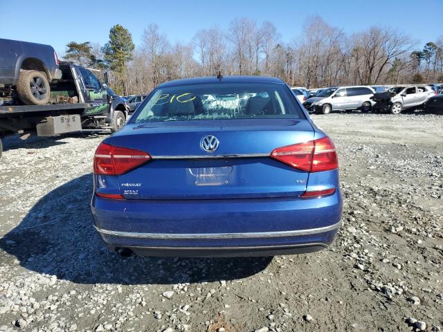 1VWAT7A36GC045754 - 2016 VOLKSWAGEN PASSAT S BLUE photo 6