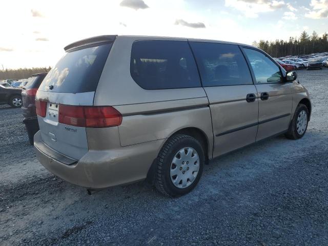 2HKRL1858XH000524 - 1999 HONDA ODYSSEY LX BEIGE photo 3