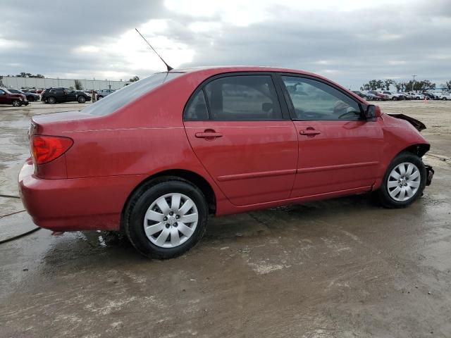 1NXBR32E63Z087310 - 2003 TOYOTA COROLLA CE RED photo 3