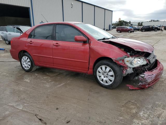 1NXBR32E63Z087310 - 2003 TOYOTA COROLLA CE RED photo 4