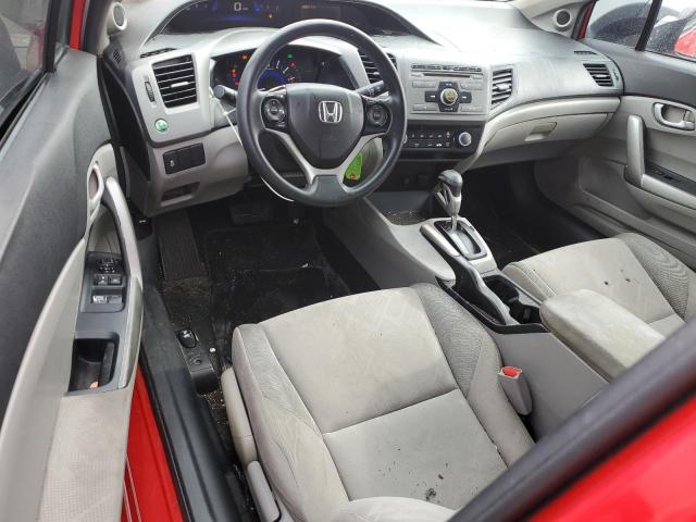 2HGFG3B56CH517496 - 2012 HONDA CIVIC LX RED photo 8