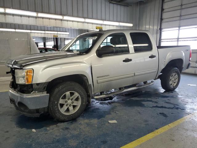 3GTP2VE35BG258473 - 2011 GMC SIERRA K1500 SLE SILVER photo 1