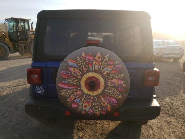 1C4HJXDG4LW315451 - 2020 JEEP WRANGLER U SPORT ლურჯი ფოტო 6