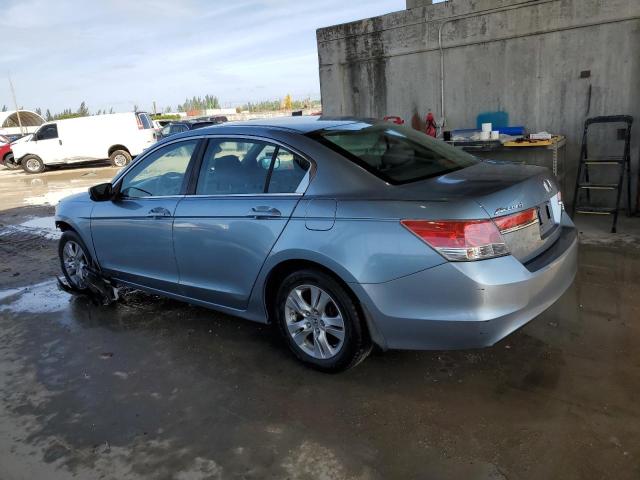 1HGCP2F42CA011659 - 2012 HONDA ACCORD LXP BLUE photo 2